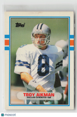 Troy Aikman 1989 Topps Traded #70T