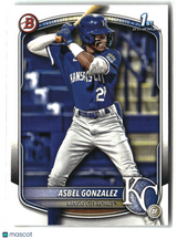 Asbel Gonzalez 2025 Bowman Prospects #BP-4