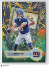Jaxson Dart 2025 Topps Resurgence Voltaic #VT-2