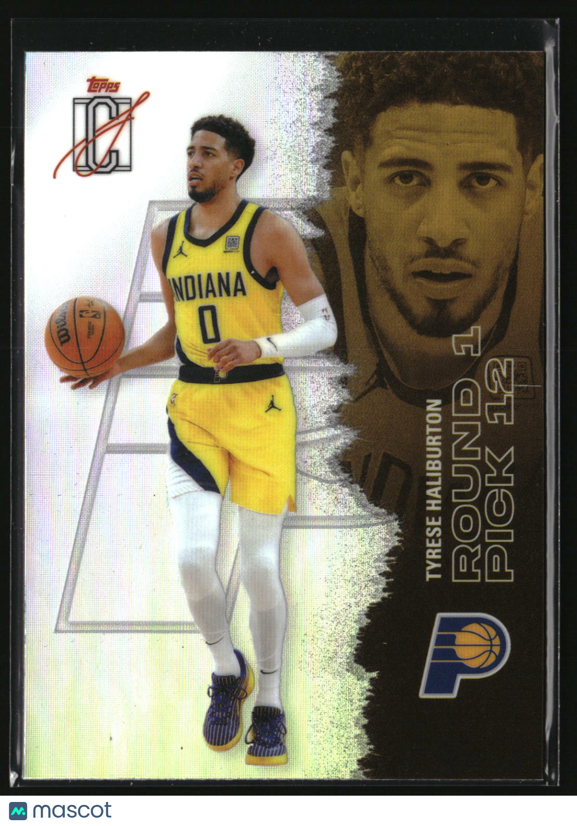 Tyrese Haliburton 2025-26 Topps Signature Class Chrome Refractors #71