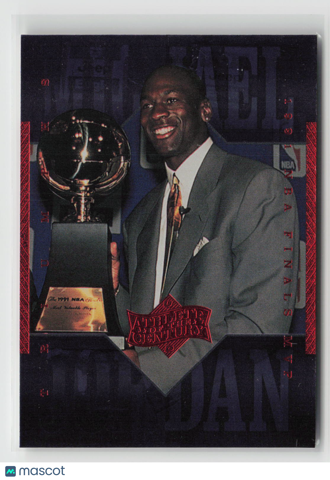 Michael Jordan 1999 Upper Deck Michael Jordan Athlete of the Century #18