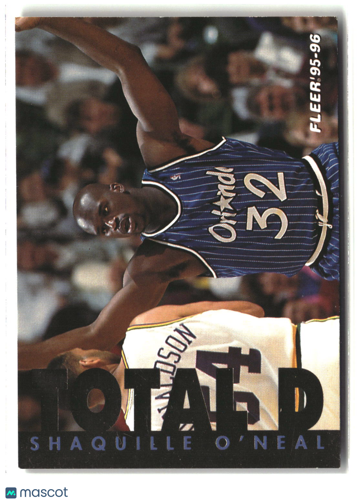 Shaquille O'Neal 1995-96 Fleer Total D #7