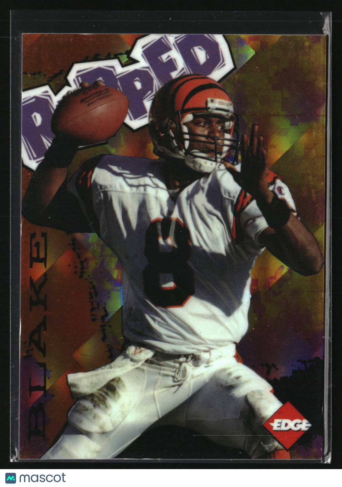 Jeff Blake 1996 Collector's Edge Ripped #R1