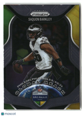 Saquon Barkley 2025 Panini Prizm Global Reach #1