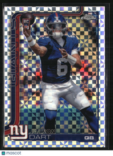 Jaxson Dart 2025 Topps Chrome X-Fractor #306