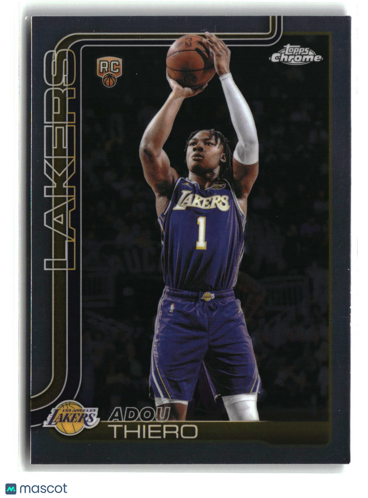 Adou Thiero 2025-26 Topps Chrome Update #186