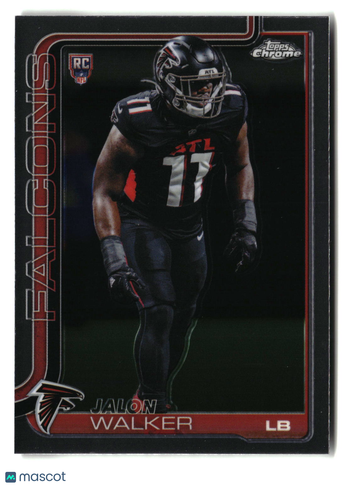 Jalon Walker 2025 Topps Chrome #354