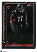 Jalon Walker 2025 Topps Chrome #354