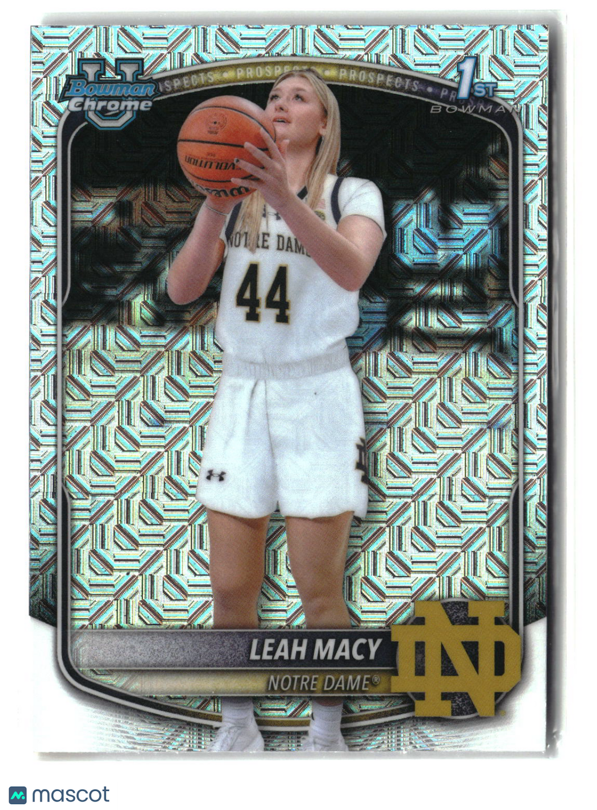 Leah Macy 2025-26 Bowman Chrome Prospects Mojo Refractor #BCP-61