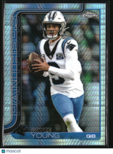 Bryce Young 2025 Topps Chrome Prism Refractor #40