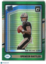 Spencer Rattler 2024 Donruss Optic Green Hyper #289