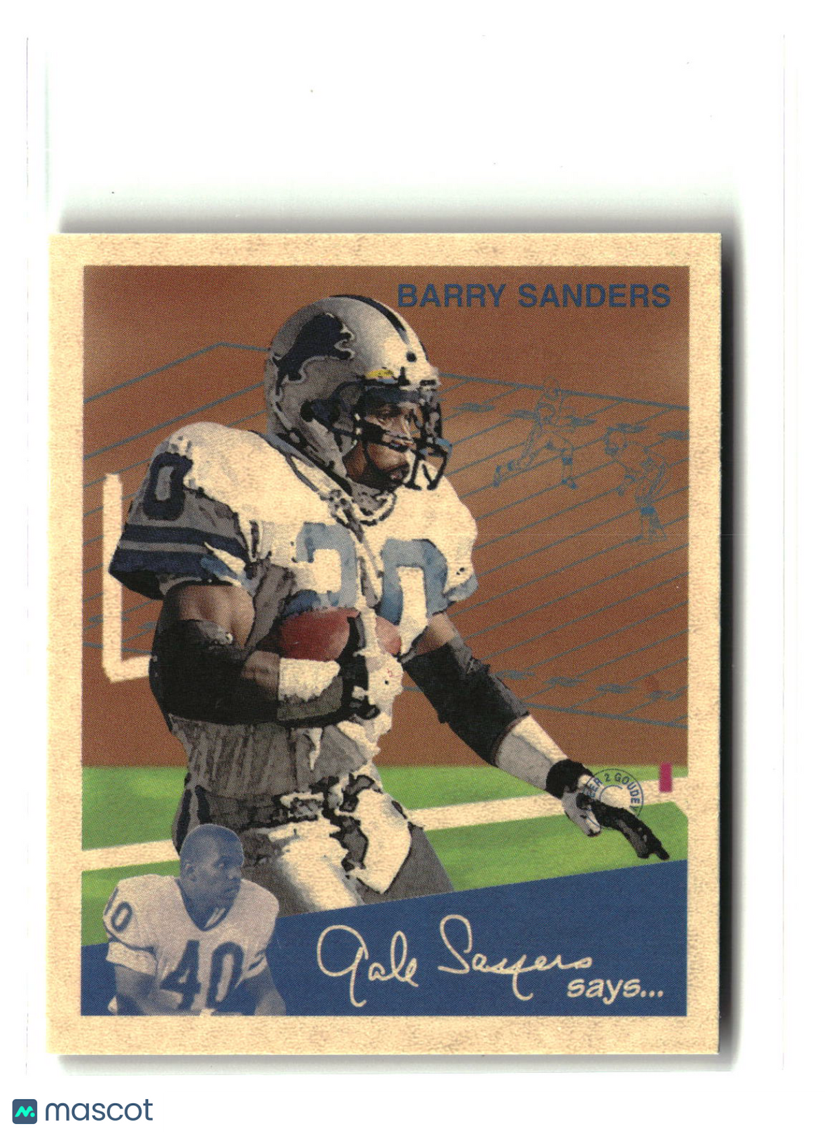 Barry Sanders 1997 Fleer Goudey II #20