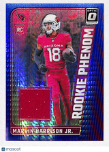 Marvin Harrison Jr. 2024 Donruss Optic Rookie Phenoms Blue Hyper #RPB-MHJ