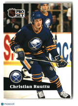 Christian Ruuttu 1991-92 Pro Set French #22