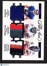 Barber / Williams / Portis 2021 Flawless Triple Patches Sapphire #TP13 #/10