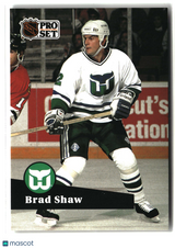 Brad Shaw 1991-92 Pro Set French #87