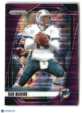 Dan Marino 2024 Panini Prizm Purple Pulsar #182