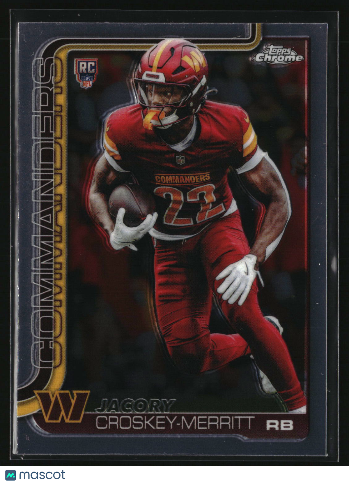 Jacory Croskey-Merritt 2025 Topps Chrome #387