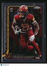 Jacory Croskey-Merritt 2025 Topps Chrome #387