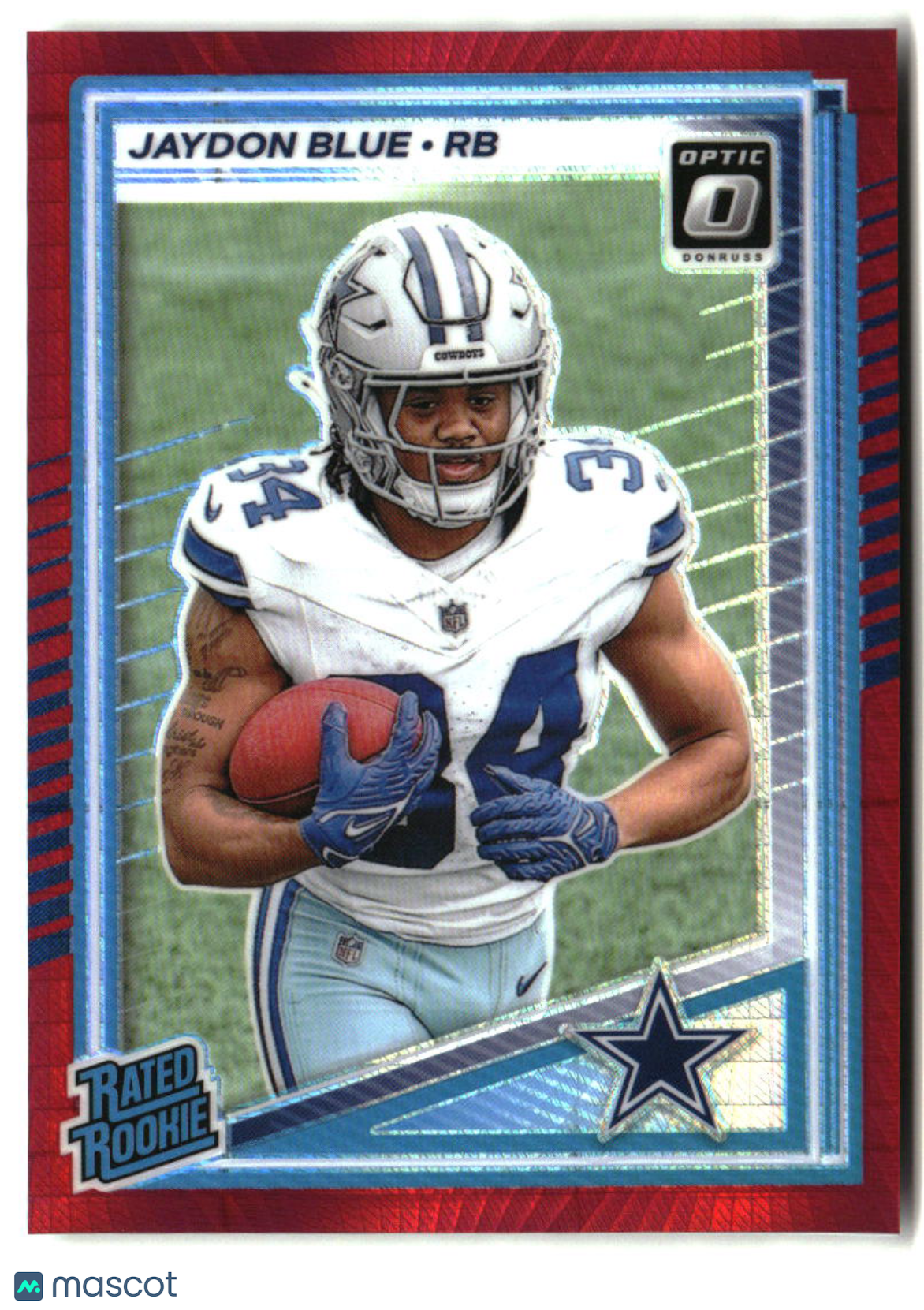 Jaydon Blue 2025 Donruss Optic Red Hyper #242