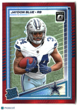 Jaydon Blue 2025 Donruss Optic Red Hyper #242