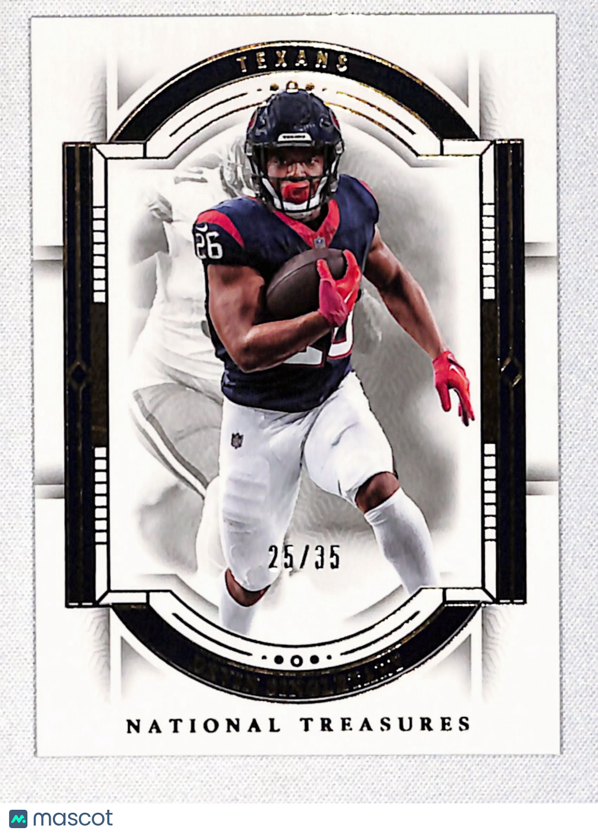 Devin Singletary 2023 Panini National Treasures Gold #40 #/35