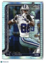 CeeDee Lamb 2025 Topps Chrome Prism Refractor #76