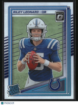 Riley Leonard 2025 Donruss Optic #255