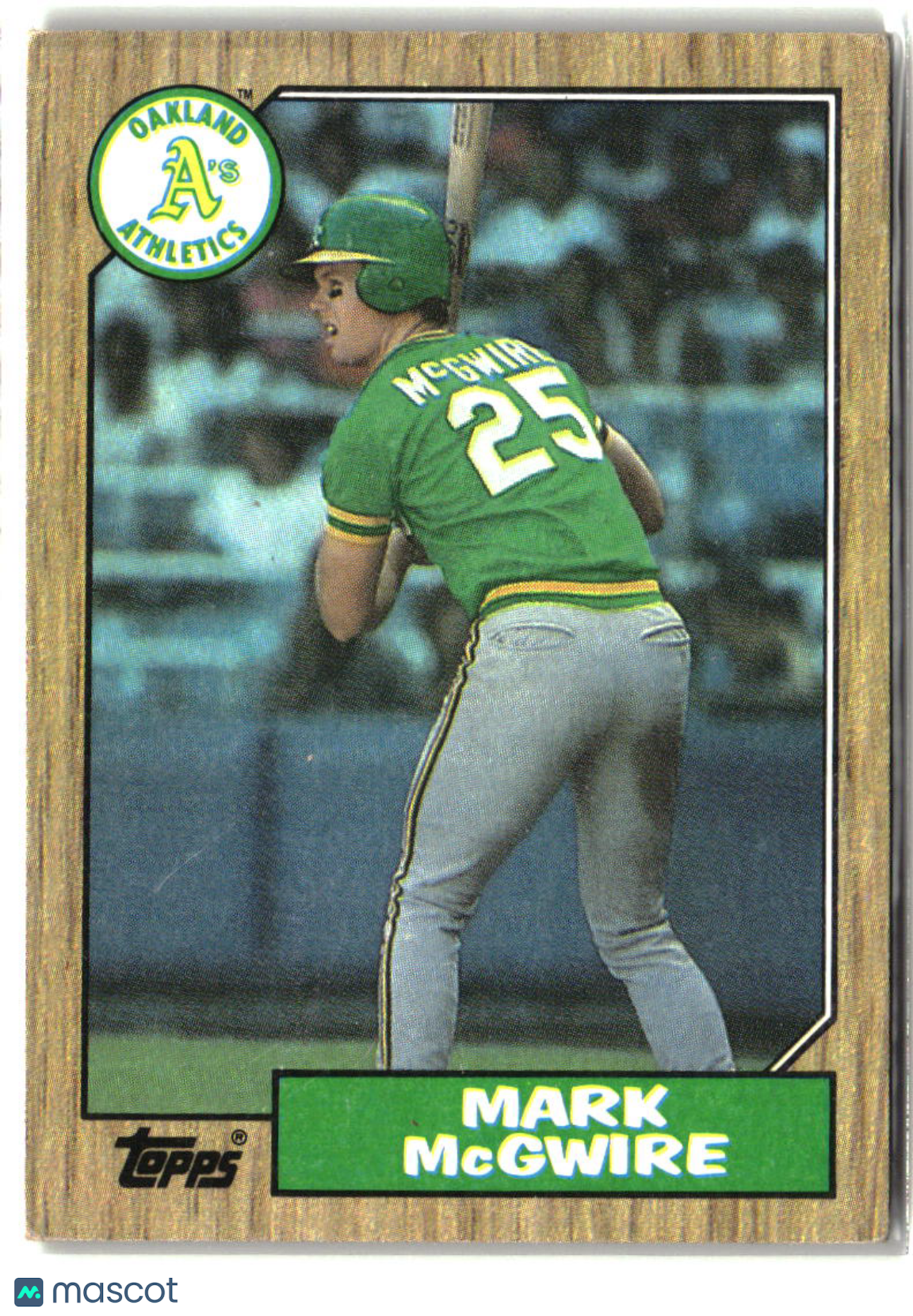 Mark McGwire 1987 Topps #366