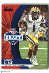 Ja'Marr Chase 2021 Score NFL Draft #D7