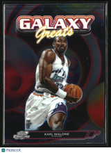 Karl Malone 2025-26 Topps Chrome Cosmic Galaxy Greats #GG-6
