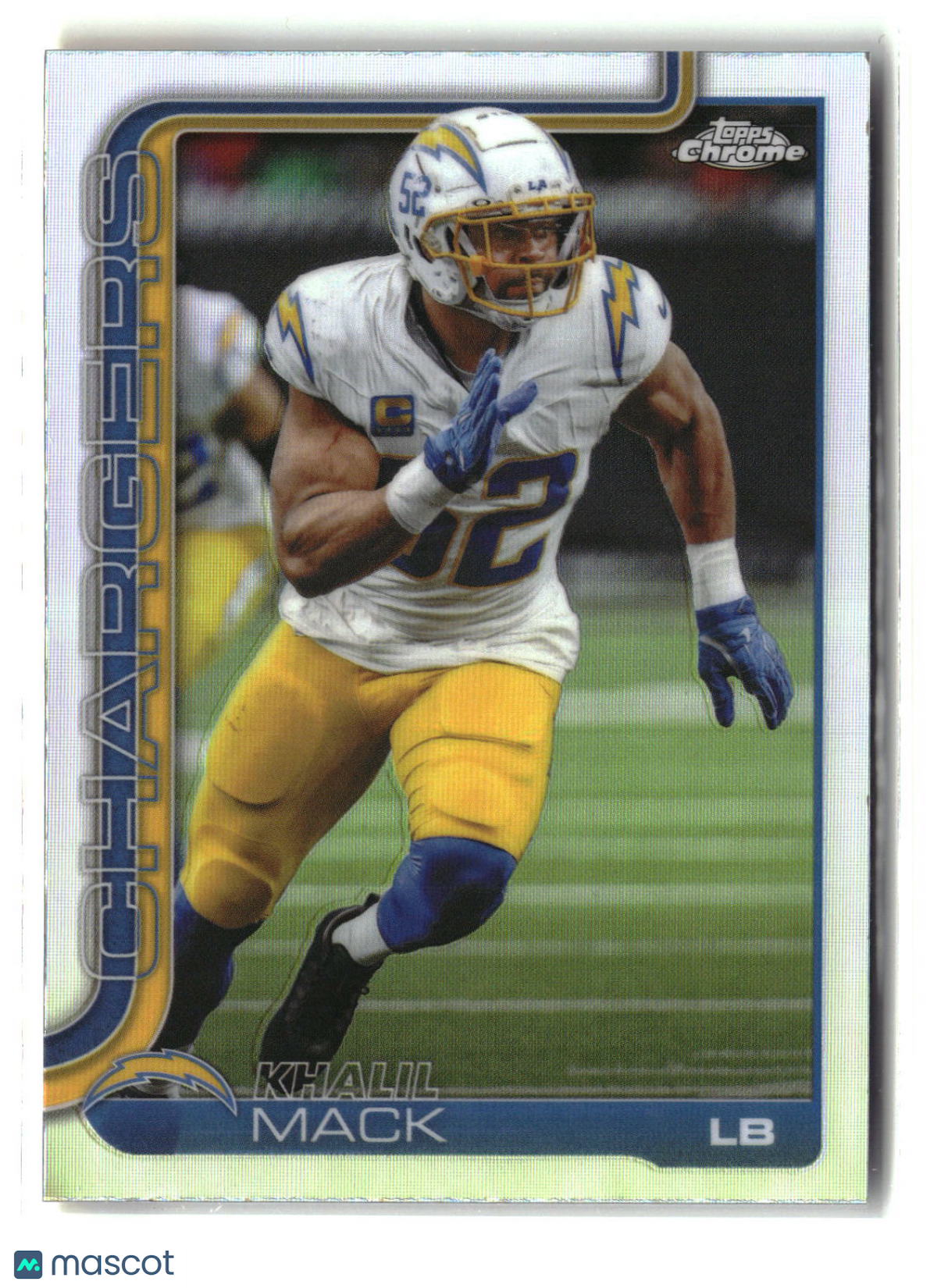 Khalil Mack 2025 Topps Chrome Refractor #160