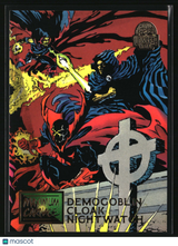 Demogoblin / Cloak / Nightwatch 1994 Fleer Marvel Universe #21