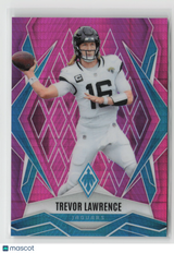 Trevor Lawrence 2025 Panini Phoenix Pink Hyper Prizm #15 #/299