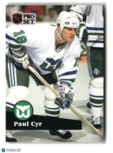Paul Cyr 1991-92 Pro Set French #88