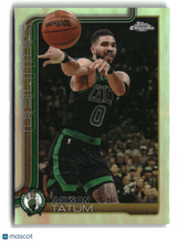 Jayson Tatum 2025-26 Topps Chrome Update Refractor #8