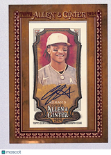 CJ Abrams 2024 Topps Allen & Ginter Framed Mini Baseball Autographs #MA-CA