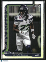 Rashid Shaheed 2025 Topps Chrome - Topps Refractor #218