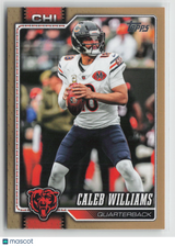 Caleb Williams 2026 Topps Flagship Gold #35
