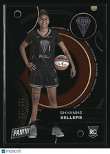 Shyanne Sellers 2025 Panini WNBA Player of the Day Rookies Orange #RC13 #/199