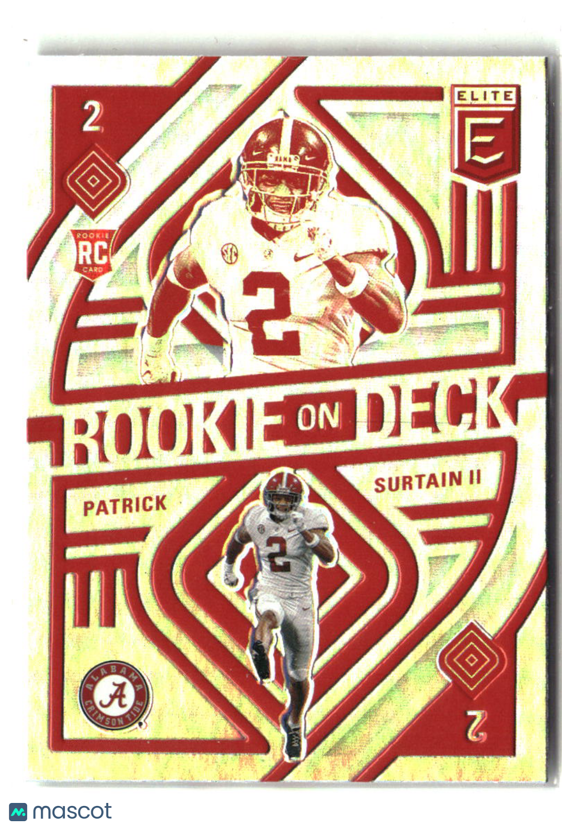 Patrick Surtain II 2021 Donruss Elite Rookie on Deck #RD17