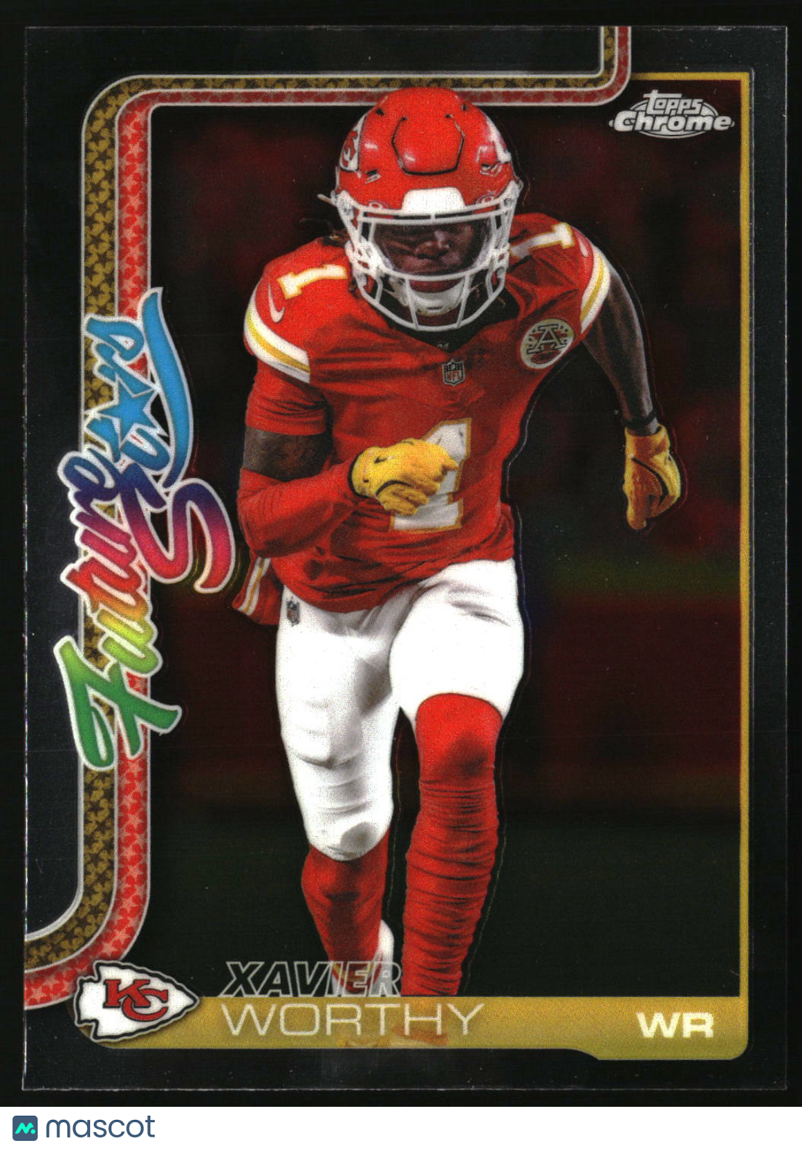 Xavier Worthy 2025 Topps Chrome Future Stars #FS-5