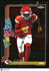 Xavier Worthy 2025 Topps Chrome Future Stars #FS-5
