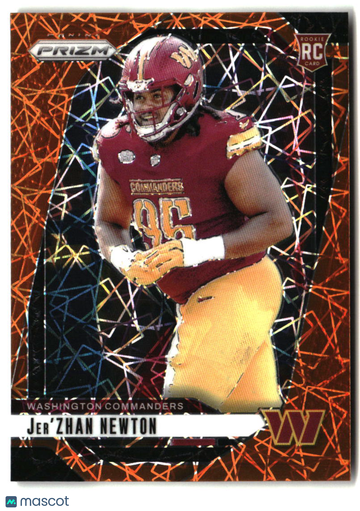 Jer'Zhan Newton 2024 Panini Prizm Lazer #351
