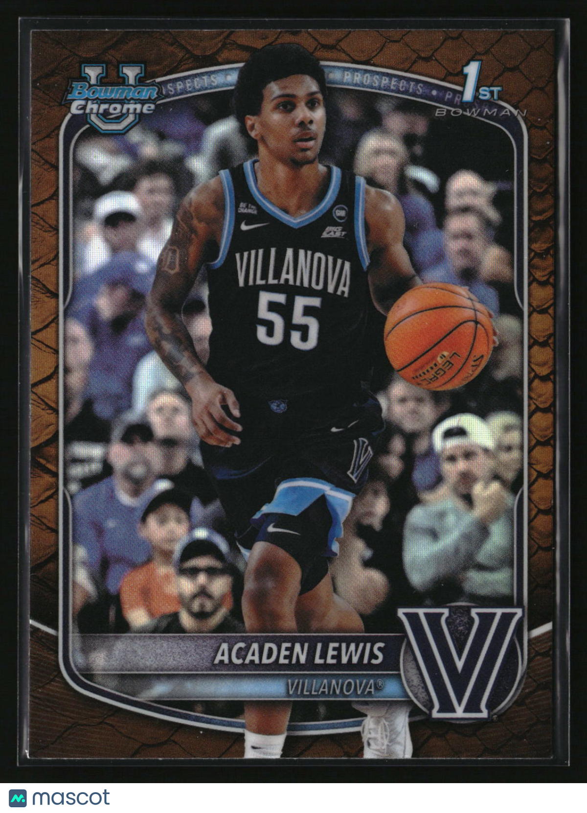 Acaden Lewis 2025-26 Bowman Chrome Prospects Reptilian Refractor #BCP-14