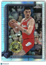 Zach Edey 2025-26 Topps Chrome Prism Refractor #128