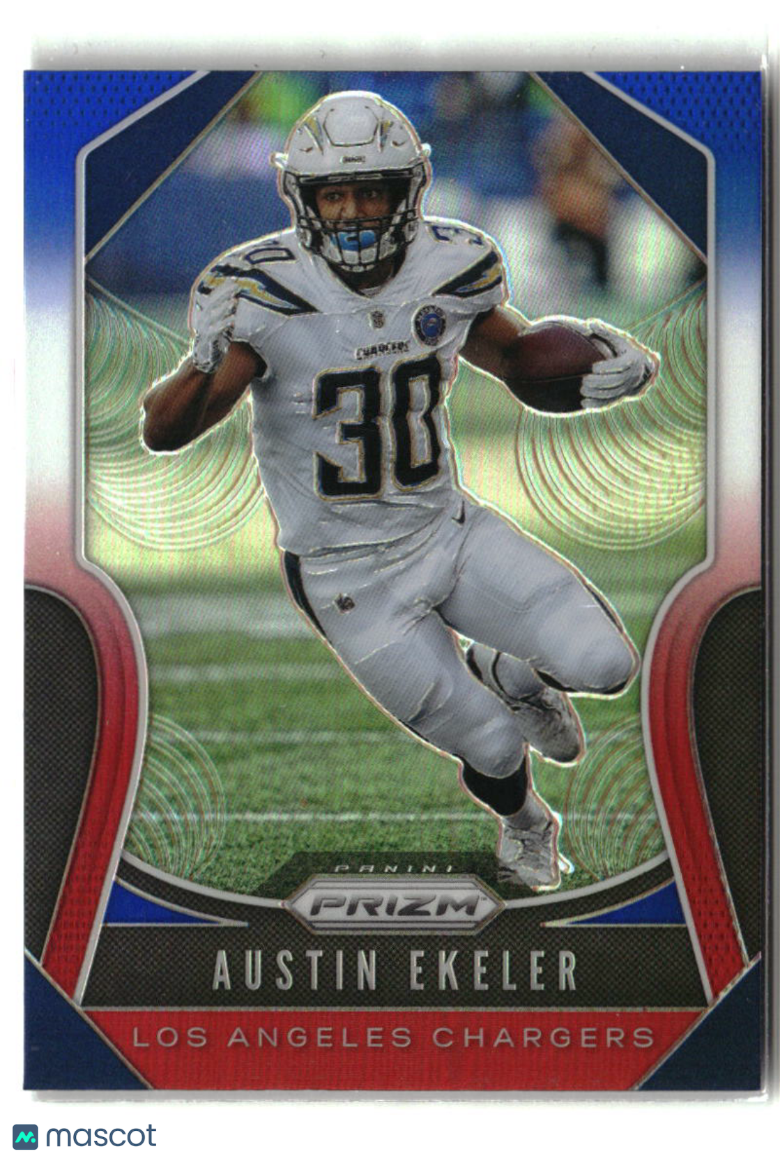 Austin Ekeler 2019 Panini Prizm Red White and Blue #222