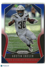 Austin Ekeler 2019 Panini Prizm Red White and Blue #222