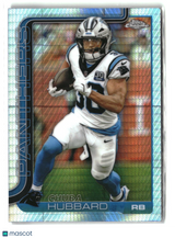 Chuba Hubbard 2025 Topps Chrome Prism Refractor #42
