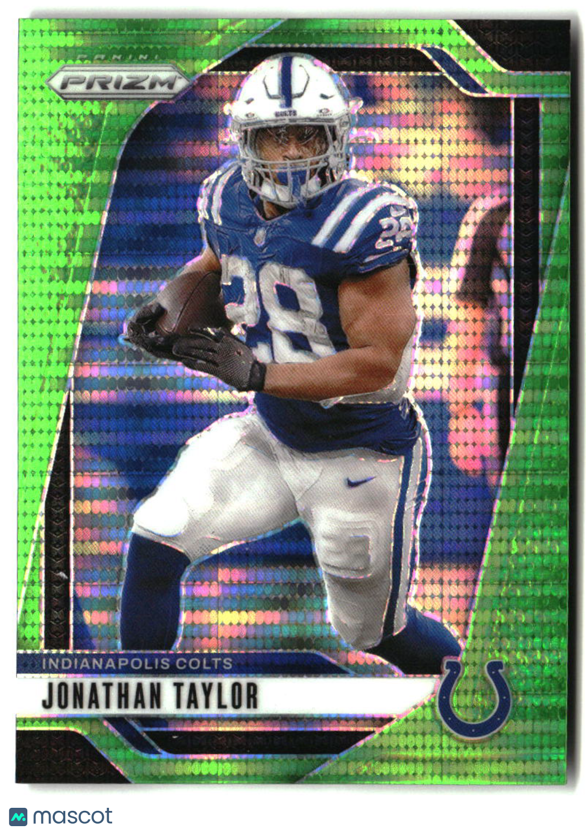 Jonathan Taylor 2024 Panini Prizm Neon Green Pulsar #121